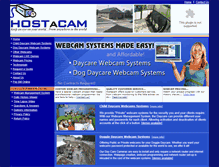 Tablet Screenshot of hostacam.com